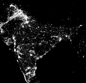 India Nighttime Lights